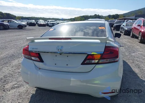 2014 Honda Civic Ex-L from USA, damaged, VIN 19XFB2F94EE014052